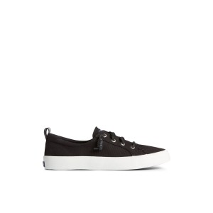 Black Sperry Crest Vibe Sneakers | 9163405-ER