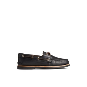 Black Sperry Gold Cup™ Authentic Original™ Boat Shoes | 4809523-BT