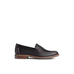 Black Sperry Topsfield Penny Loafer | 1973028-HT