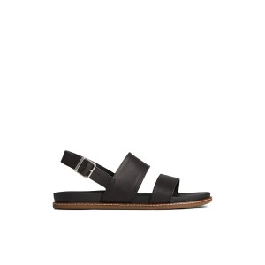 Black Sperry Waveside PLUSHWAVE™ Backstrap Sandal | 9853127-QO