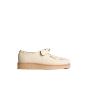 Bone Sperry Captain's Crepe Bow Oxford | 4598732-FM