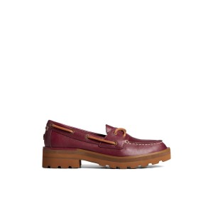 Bordo Sperry Lug Boat Shoes | 2763941-GE