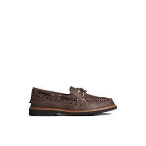 Brown Sperry Authentic Original™ 2-Eye Boat Shoes | 5762314-UI