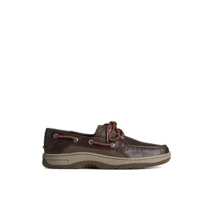 Brown Sperry Billfish™ 3-Eye Boat Shoes | 0624378-FX