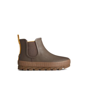 Brown Sperry Torrent Chelsea Waterproof Rain Boots | 8260759-SJ