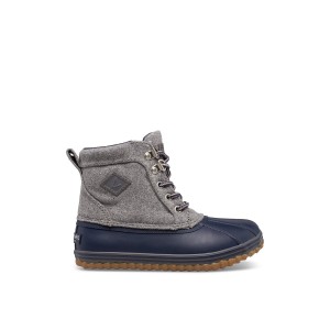 Grey Sperry Bowline Boots | 1382549-IU