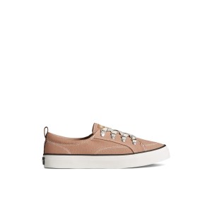 Medium Beige Sperry Crest Vibe Sneakers | 7914530-IV