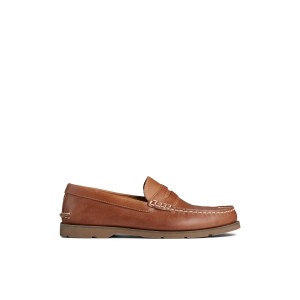 Natural Sperry Leeward Penny Loafer | 4653907-OC