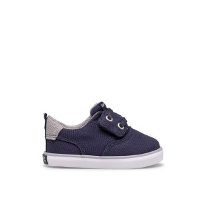 Navy Sperry Spinnaker Crib Junior Washable Sneakers | 9532418-GC