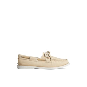 White Sperry Authentic Original™ Two-Tone Boat Shoes | 0179358-QG