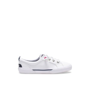 White Sperry Pier Wave Sneakers | 4601295-ZC