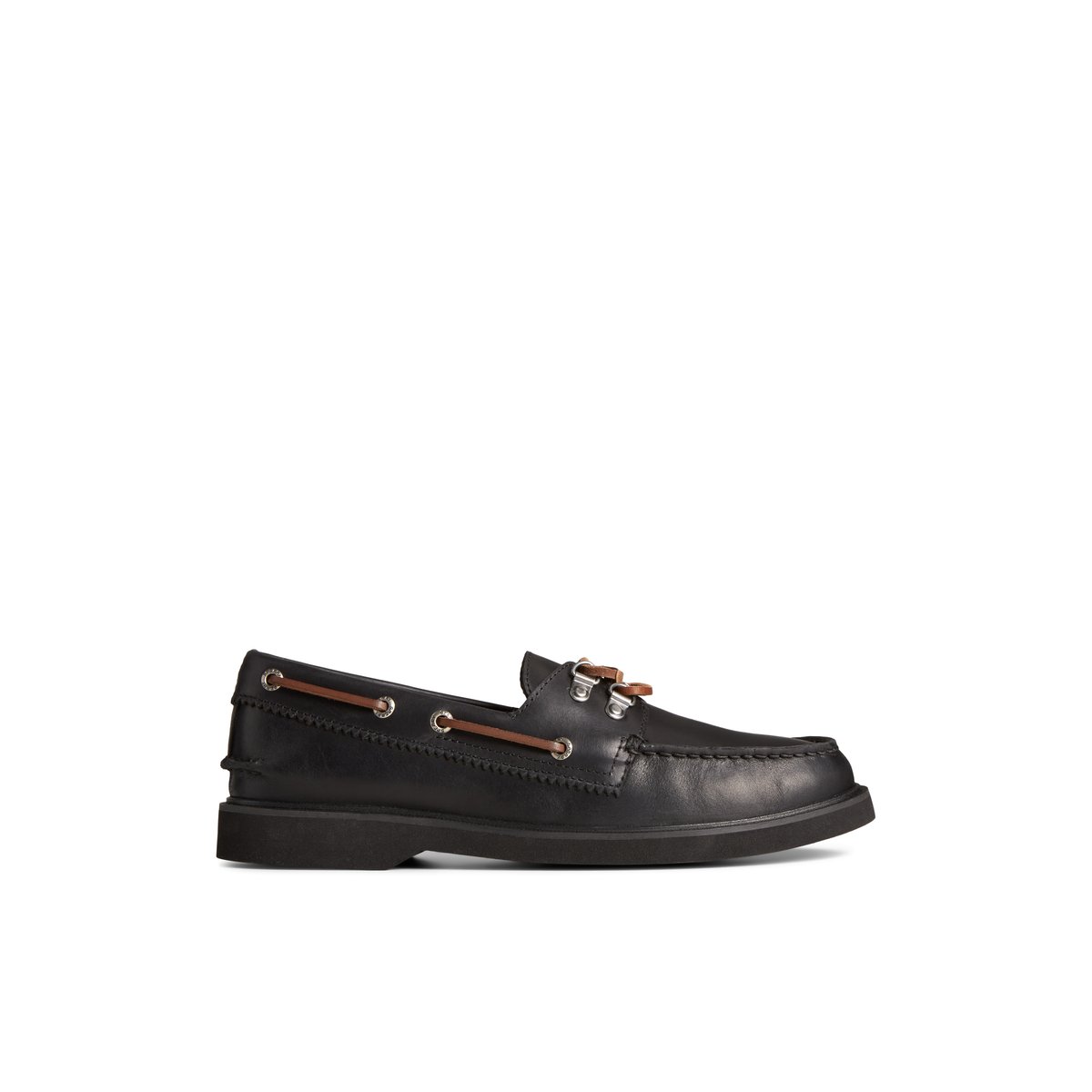 Black Sperry Authentic Original™ 2-Eye Boat Shoes | 5148937-PU