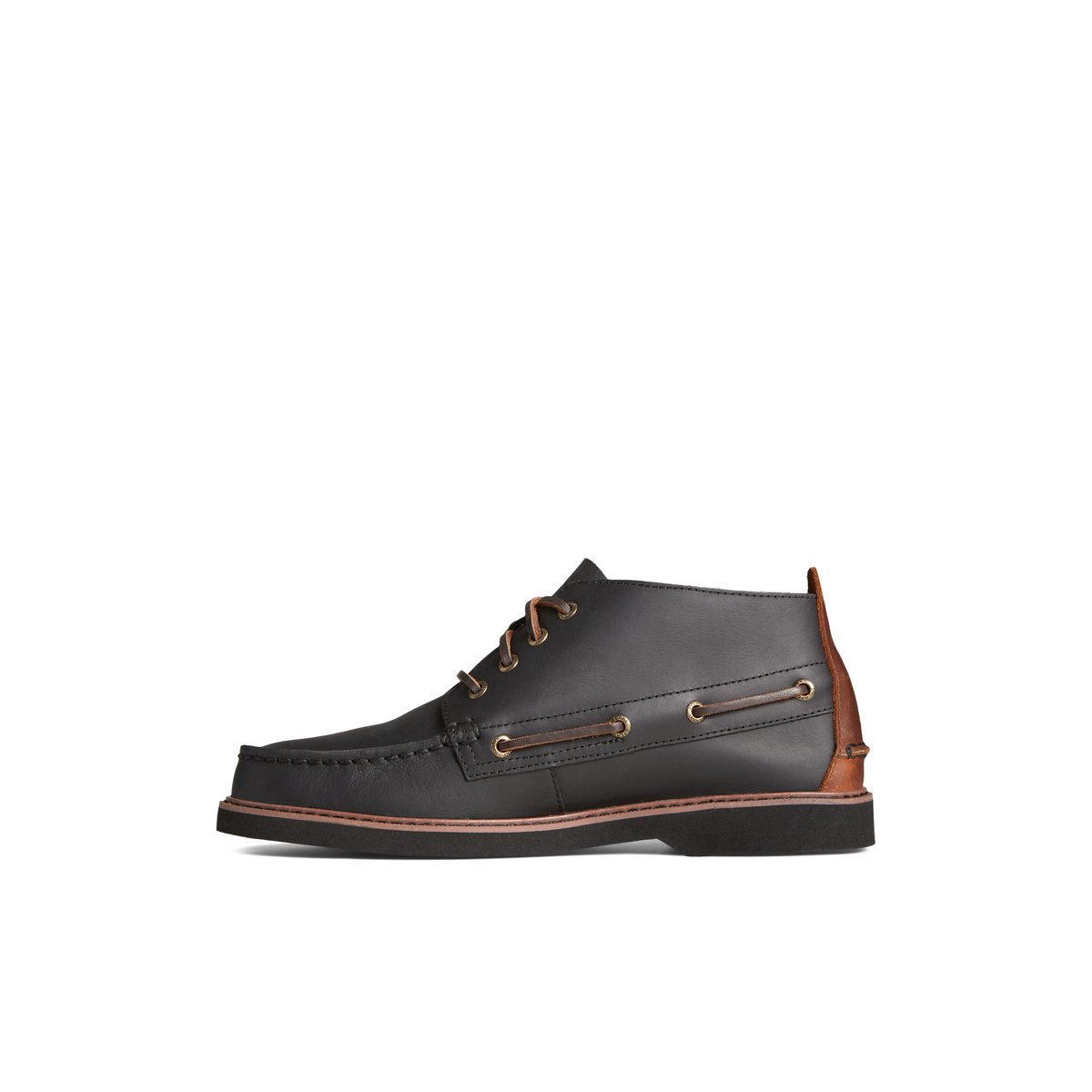 Black Sperry Authentic Original™ Chukka Boots | 1458693-BN