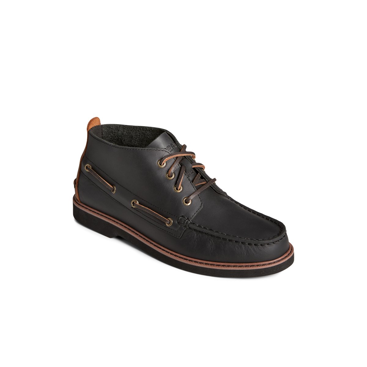 Black Sperry Authentic Original™ Chukka Boots | 1458693-BN