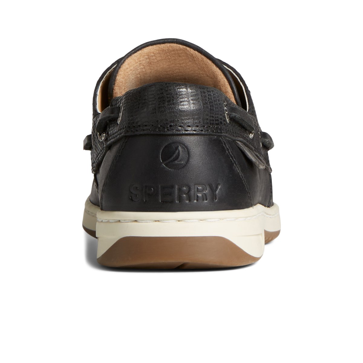 Black Sperry Bluefish 2-Eye Boat Shoes | 1209453-YJ