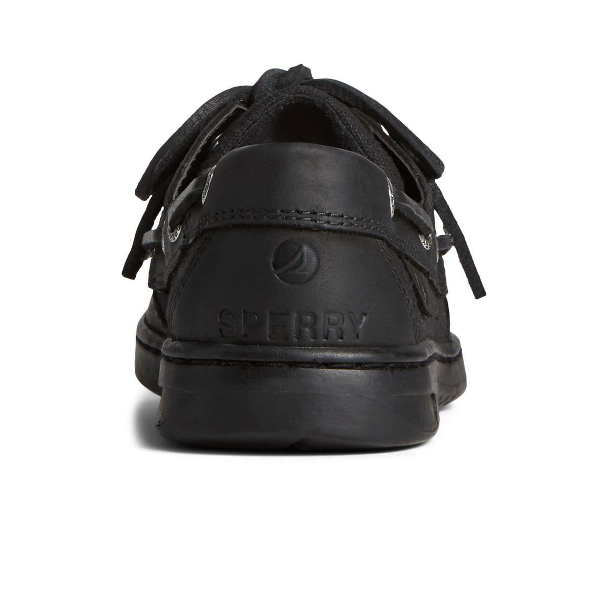 Black Sperry Bluefish 2-Eye Boat Shoes | 2634587-CQ