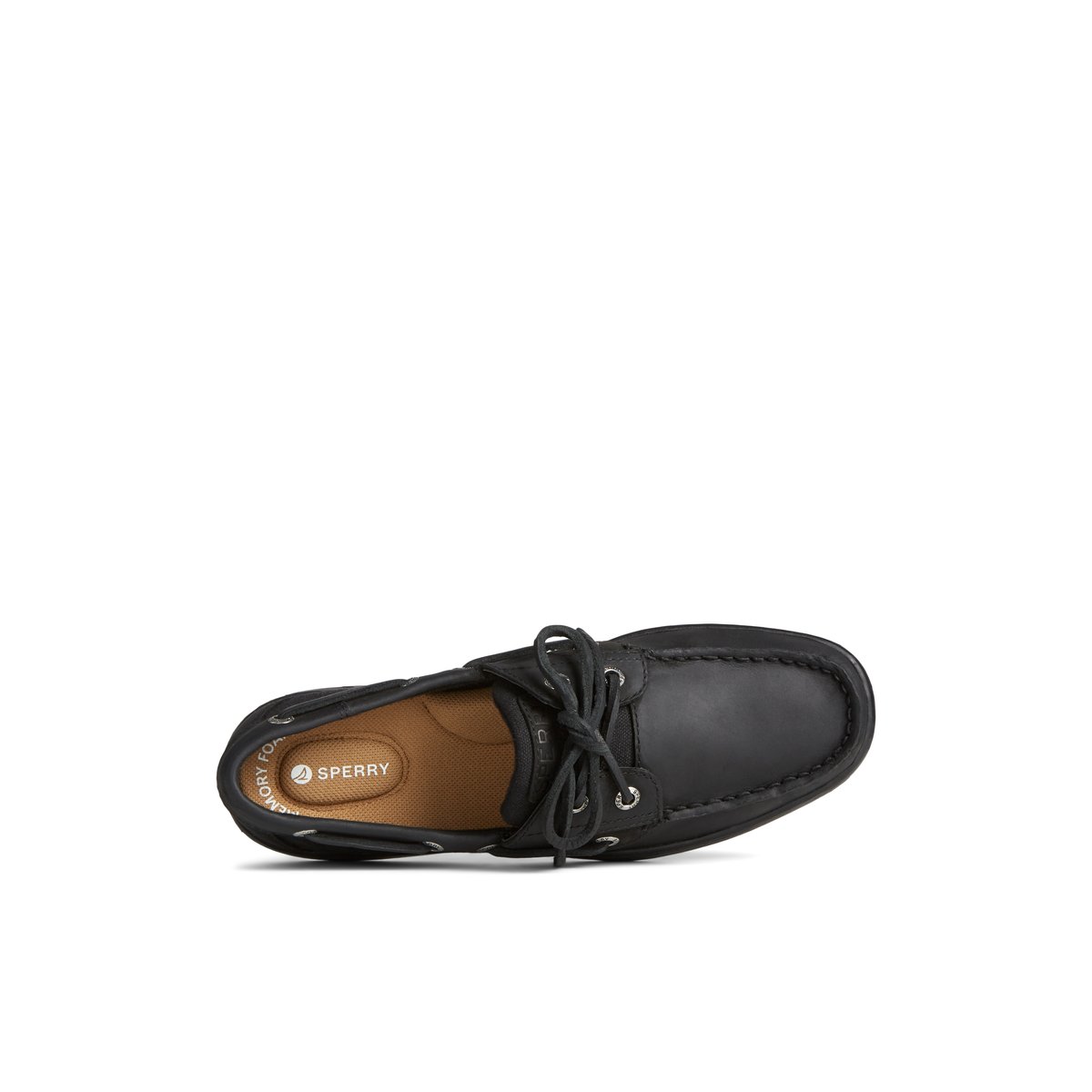 Black Sperry Bluefish 2-Eye Boat Shoes | 2634587-CQ