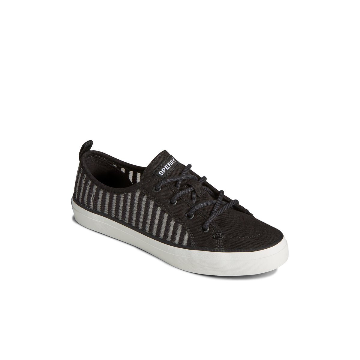 Black Sperry Crest Vibe Mesh Sneakers | 0731625-BC