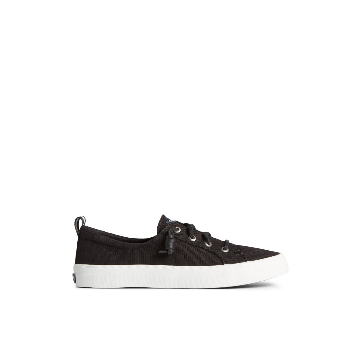 Black Sperry Crest Vibe Sneakers | 9163405-ER