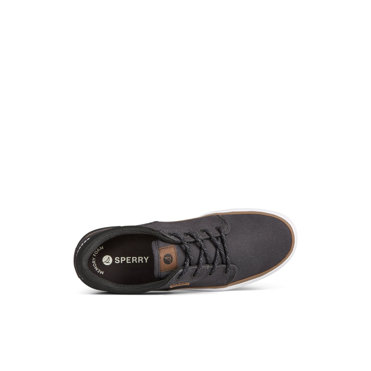 Black Sperry Crossjack Sneakers | 7602314-BQ