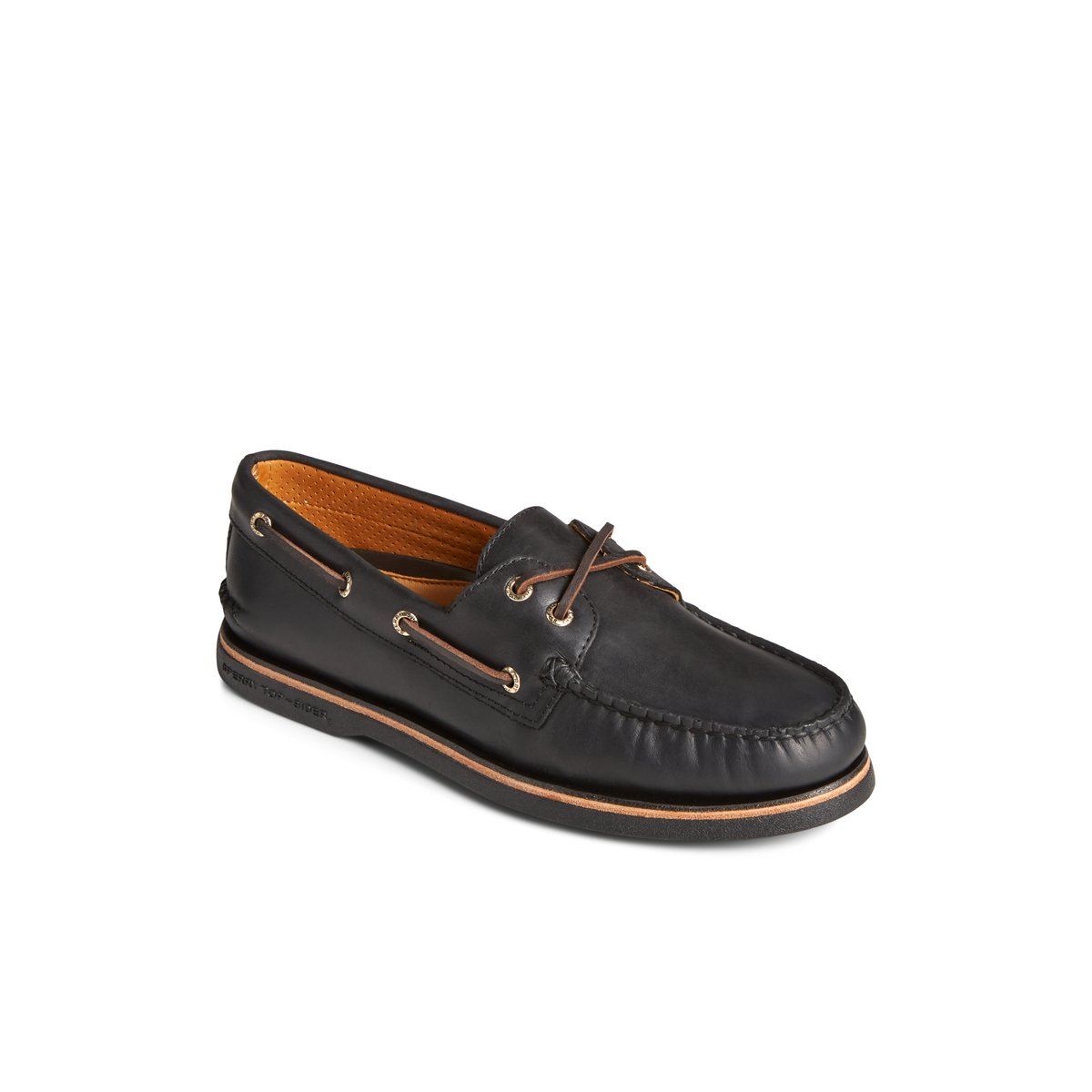 Black Sperry Gold Cup™ Authentic Original™ Boat Shoes | 4809523-BT