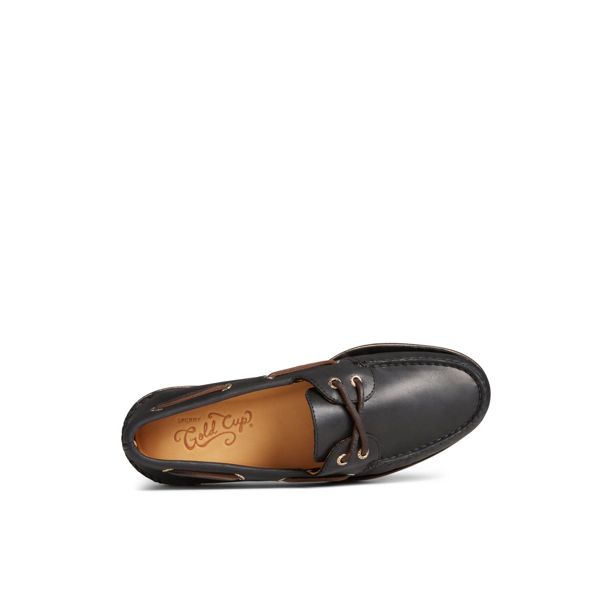 Black Sperry Gold Cup™ Authentic Original™ Boat Shoes | 4809523-BT