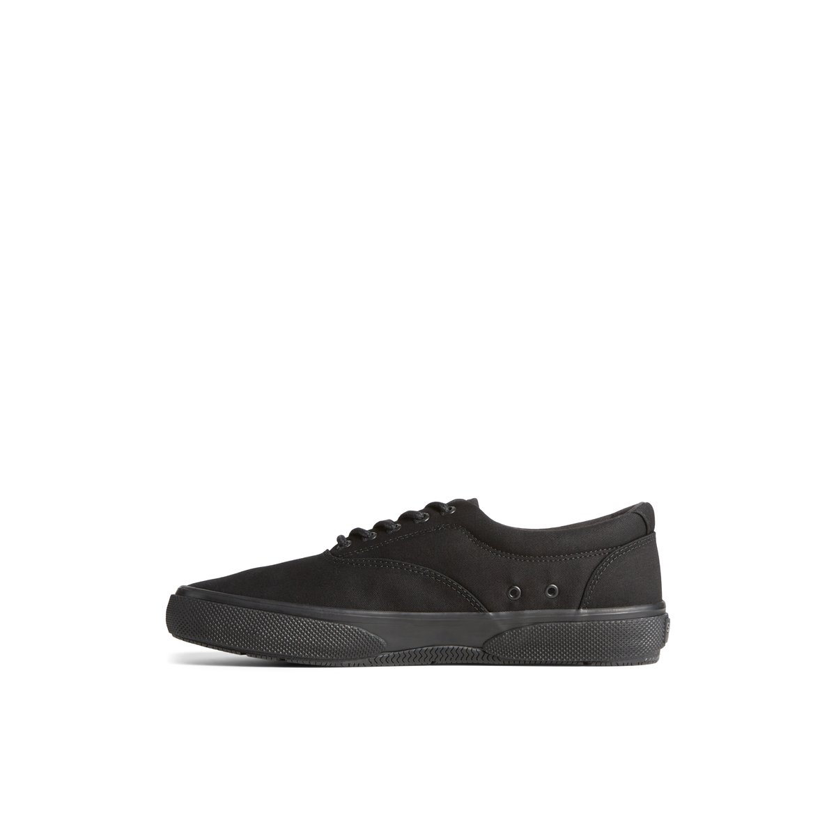 Black Sperry Halyard CVO Sneakers | 4691723-RT