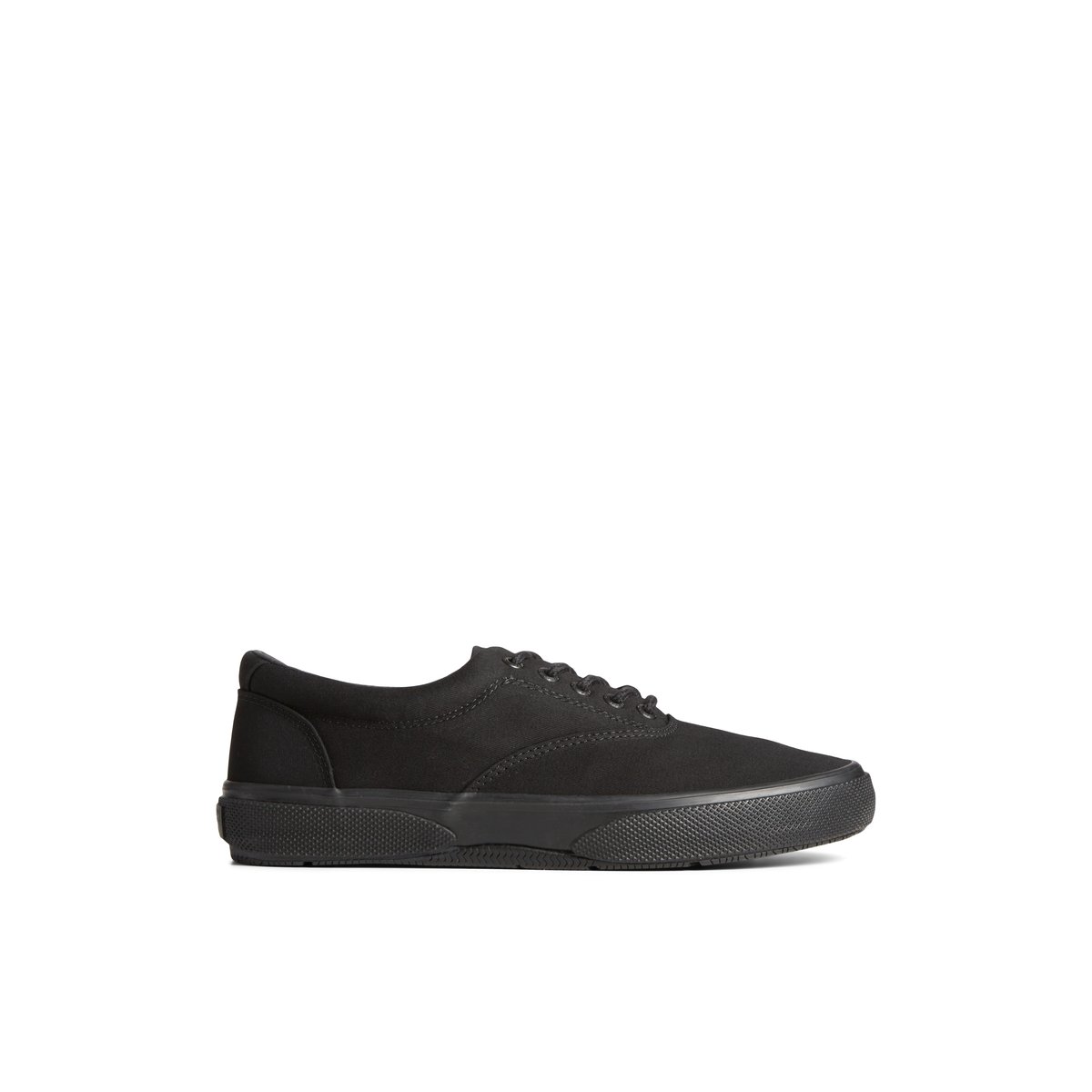 Black Sperry Halyard CVO Sneakers | 4691723-RT