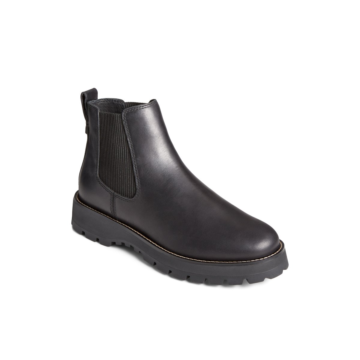 Black Sperry Mountain-Sider Chelsea Boots | 6531207-PG