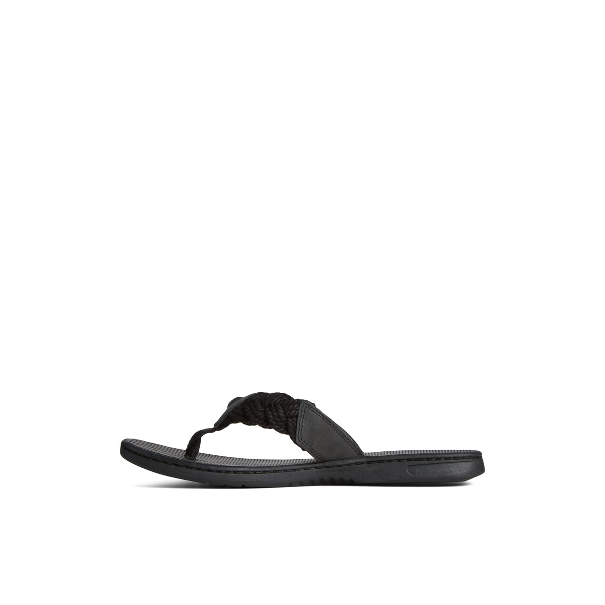 Black Sperry Parrotfish Braid Sandal | 5894162-AO