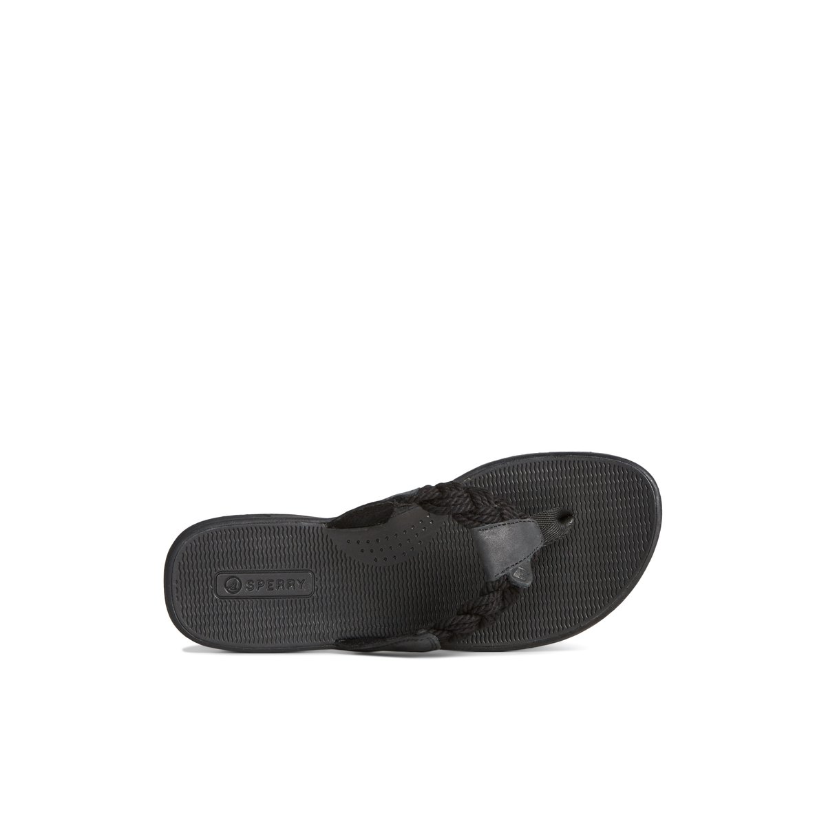 Black Sperry Parrotfish Braid Sandal | 5894162-AO