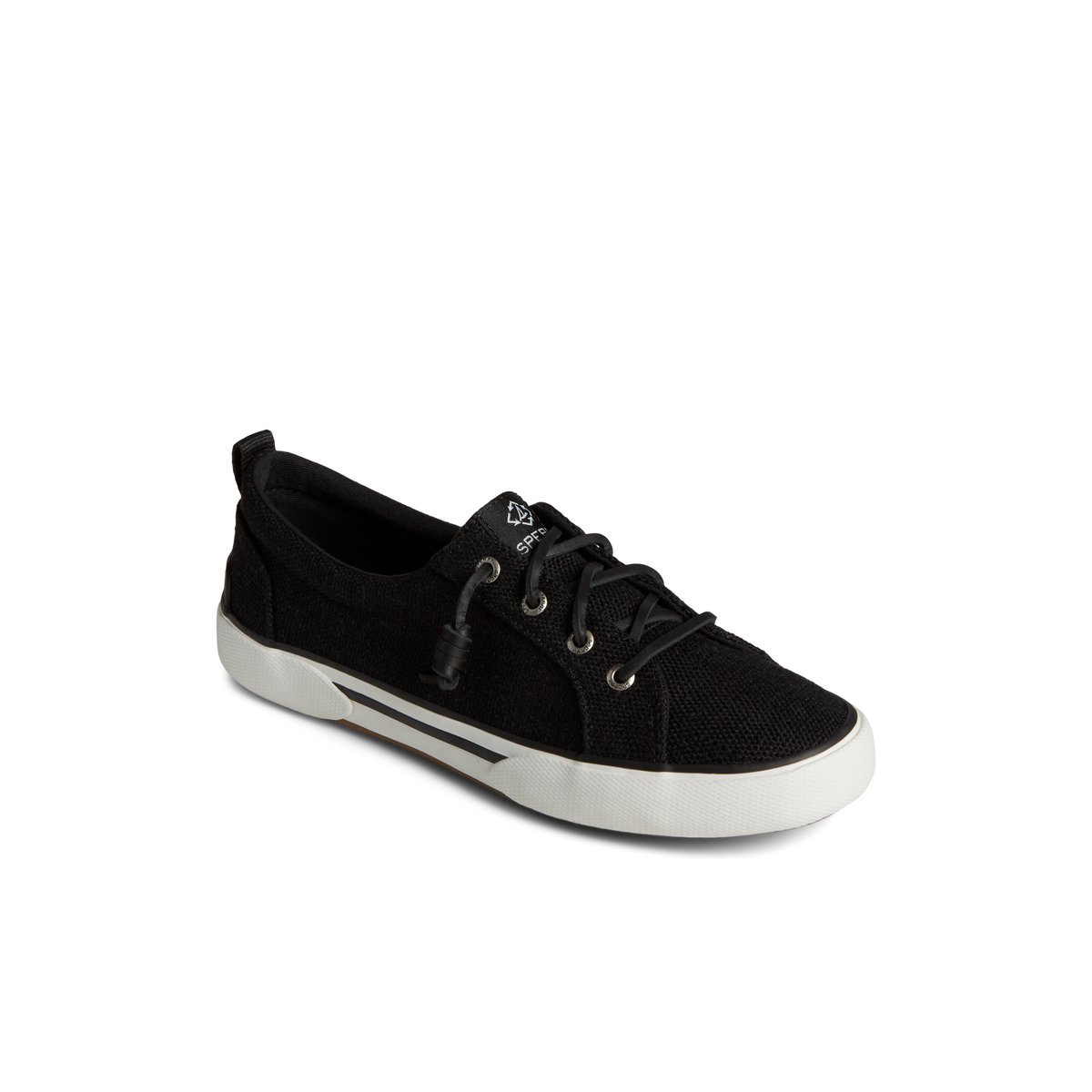 Black Sperry Pier Wave LTT Sneakers | 7364852-KN