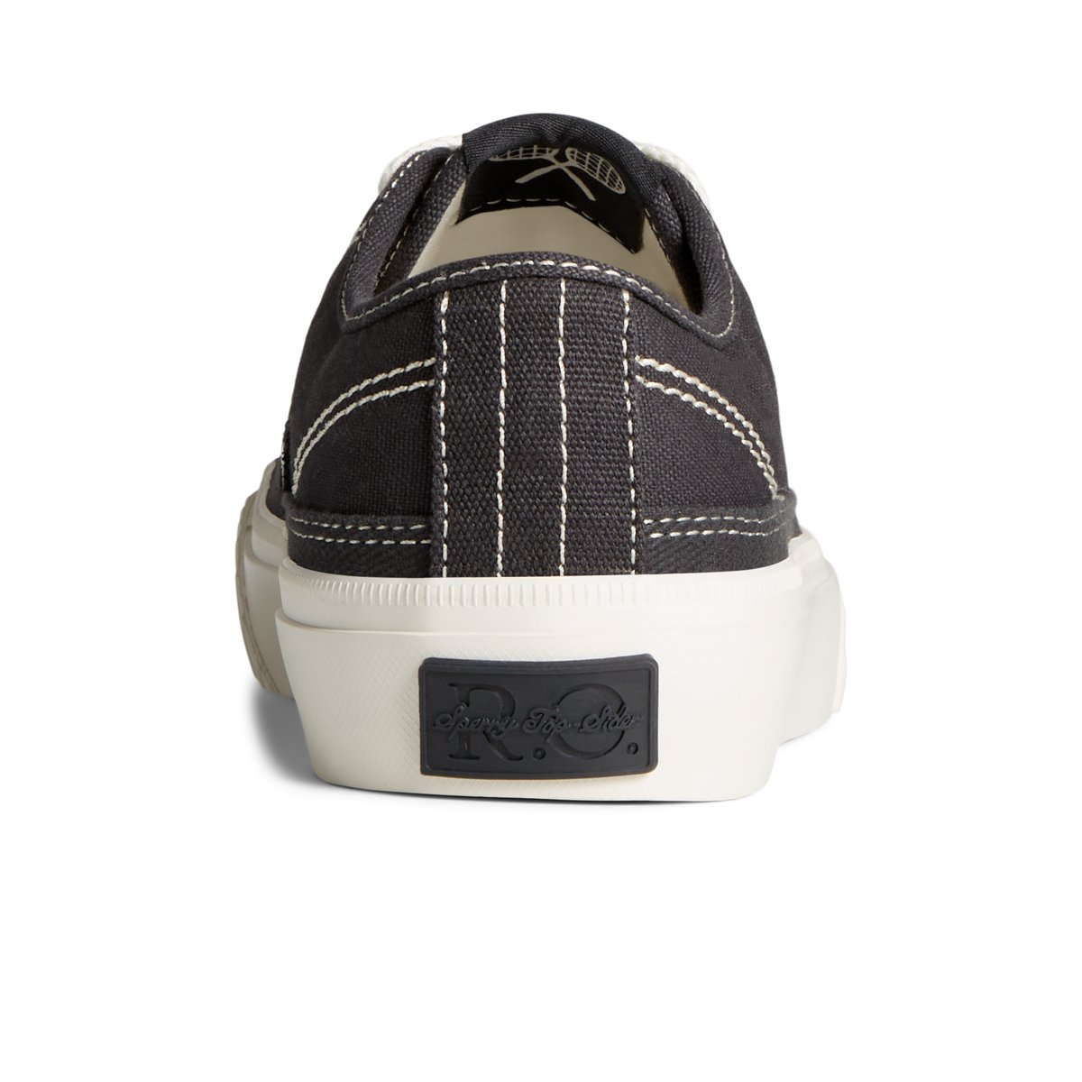 Black Sperry Racquet Oxford Sneakers | 0196853-AX