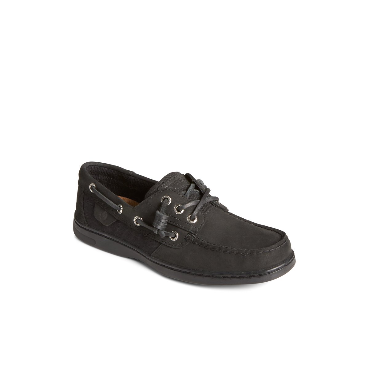 Black Sperry Rosefish 3-Eye Boat Shoes | 4597208-ES