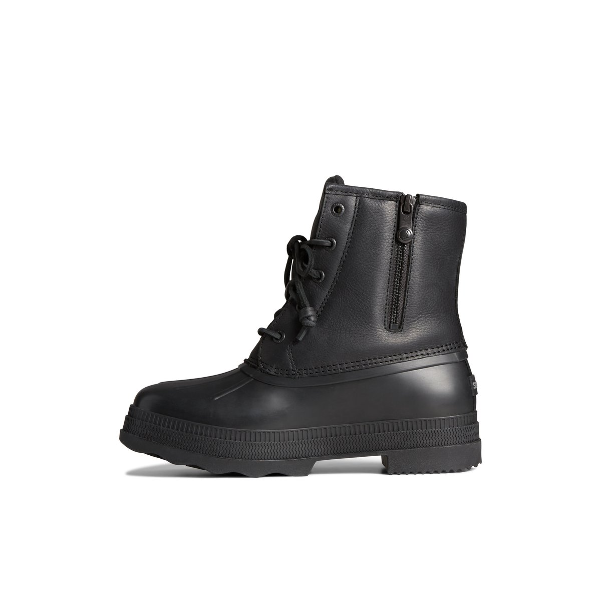 Black Sperry Saltwater 2.0 Duck Boots | 4587369-SY