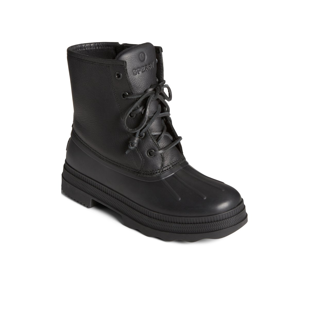 Black Sperry Saltwater 2.0 Duck Boots | 4587369-SY