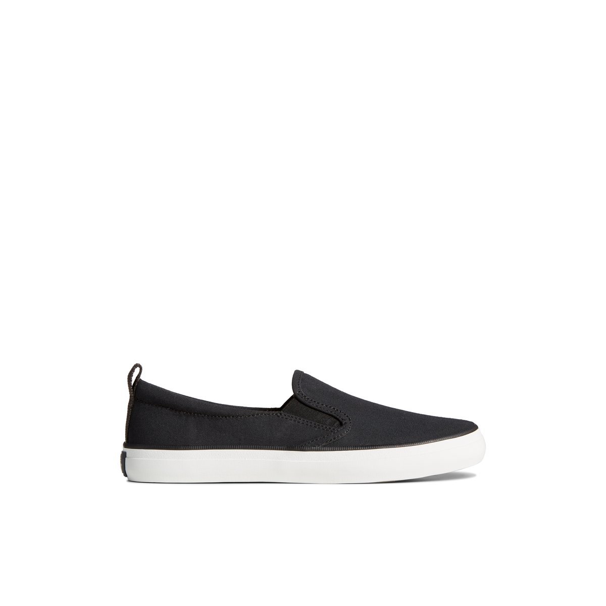 Black Sperry SeaCycled™ Crest Twin Gore Canvas Sneakers | 8604519-SU