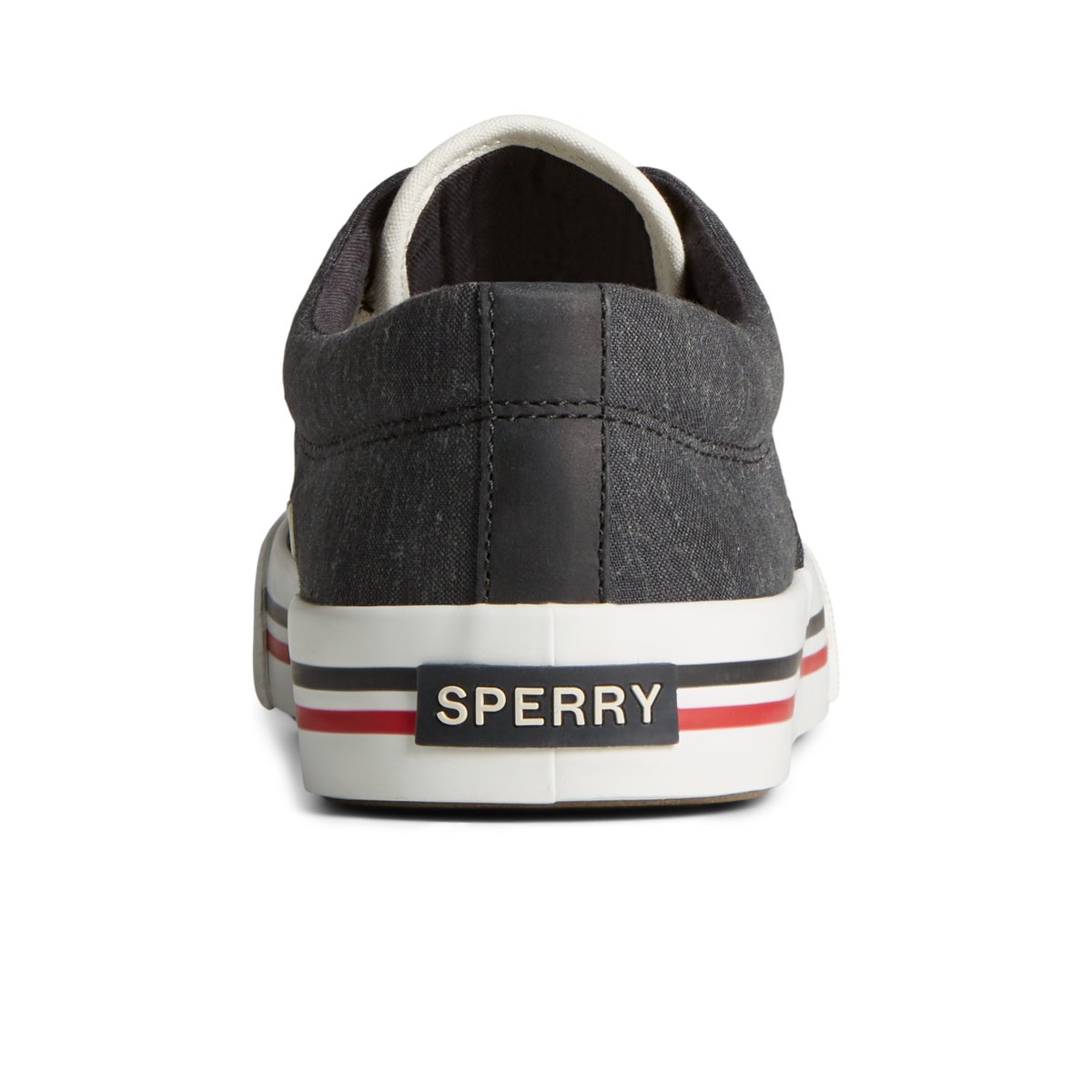 Black Sperry Striper II Linen CVO Sneakers | 6745390-OR