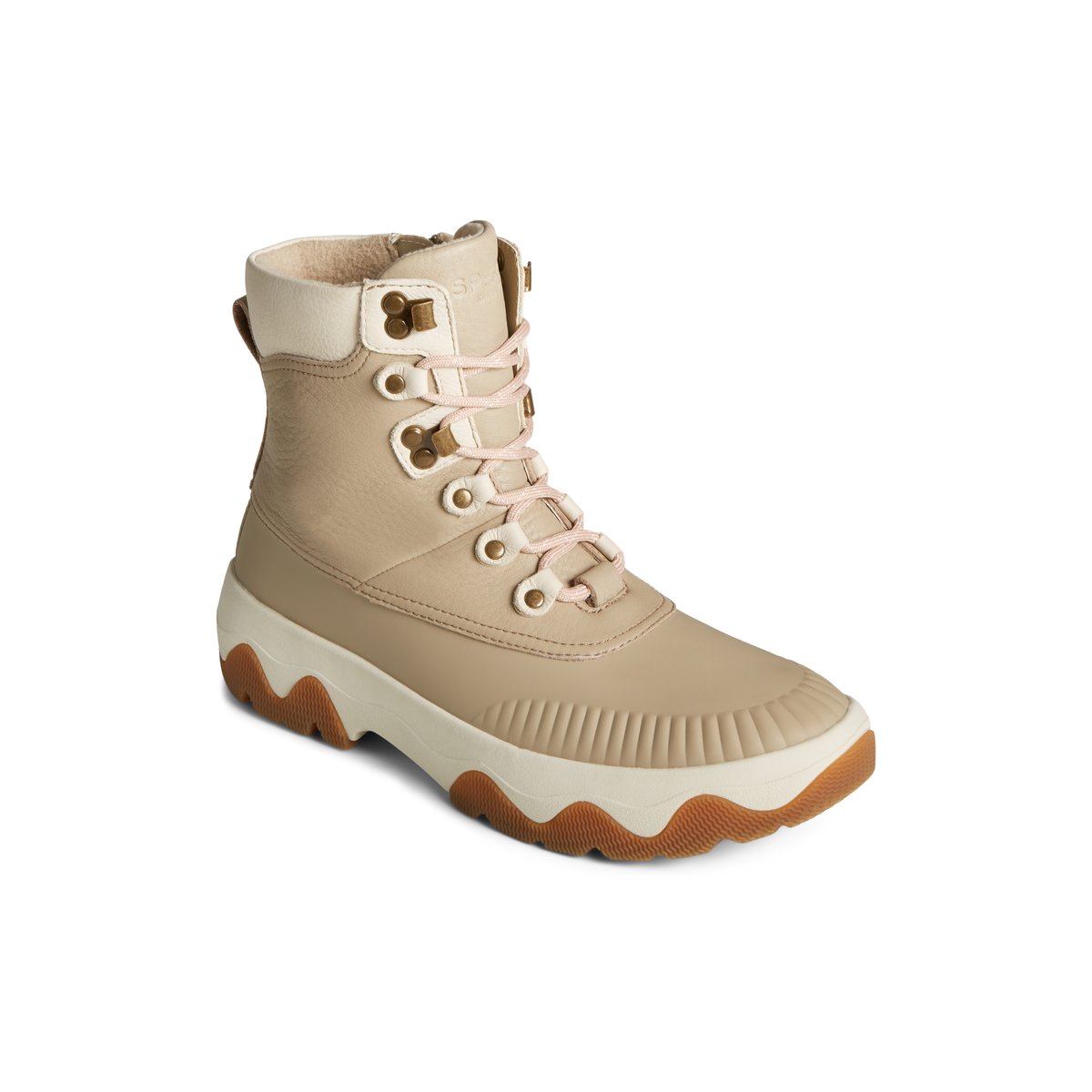 Bone Sperry Acadia Boots | 2160548-WY