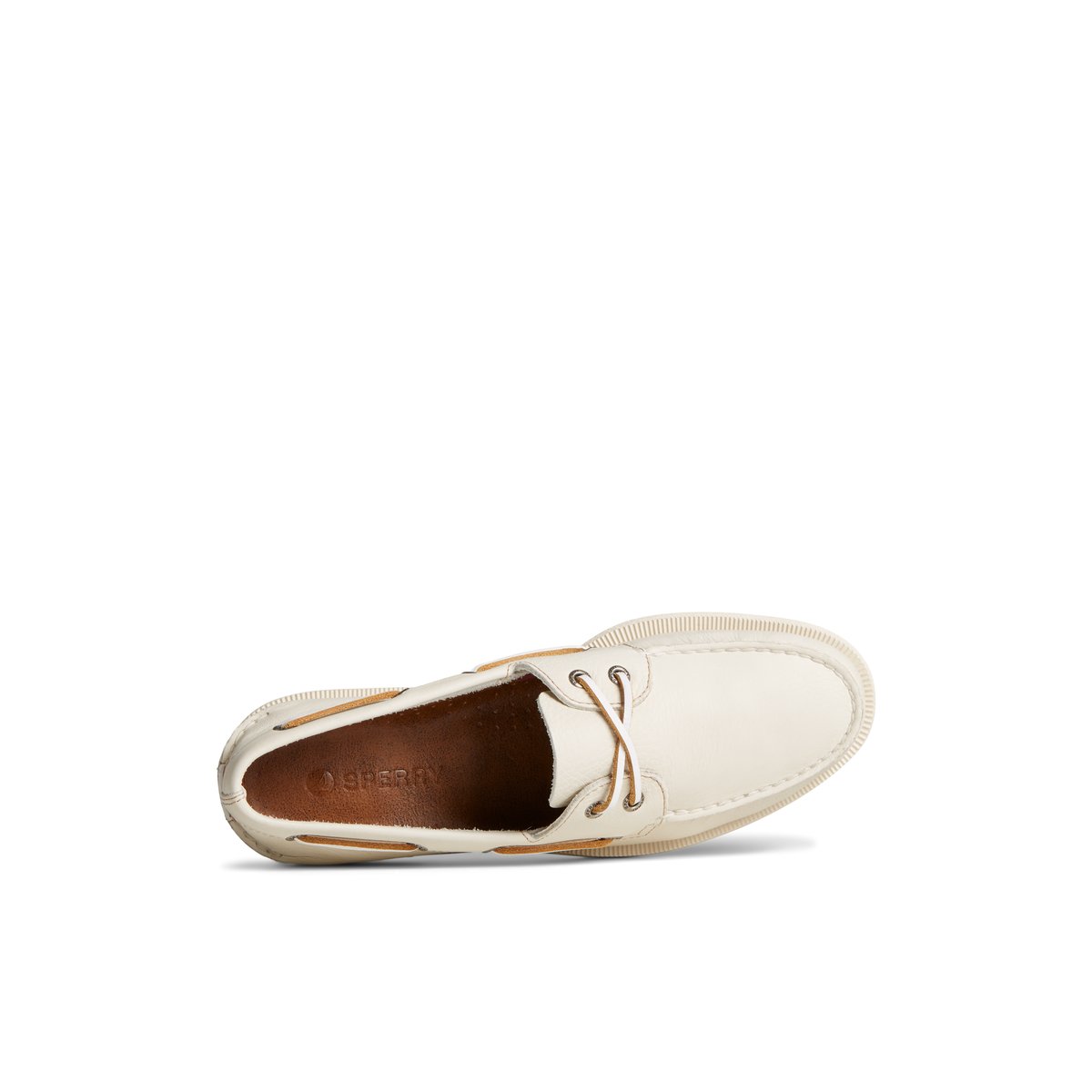 Bone Sperry Authentic Original™ 2-Eye Nubuck Boat Shoes | 7165938-WV