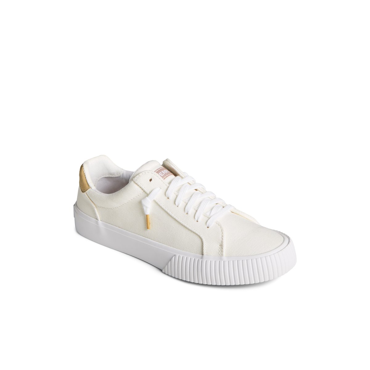 Bone Sperry Bermuda Metallic Sneakers | 1054386-TU