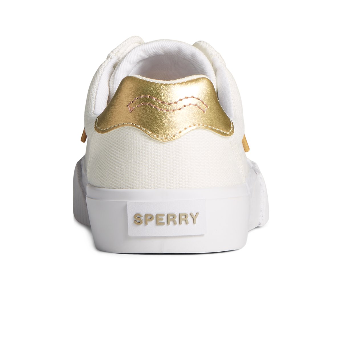 Bone Sperry Bermuda Metallic Sneakers | 1054386-TU