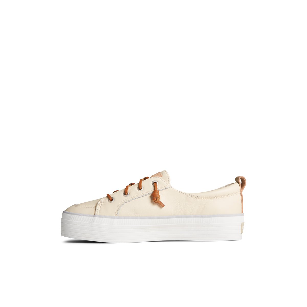 Bone Sperry Crest Vibe Platform Sneakers | 6139572-HD