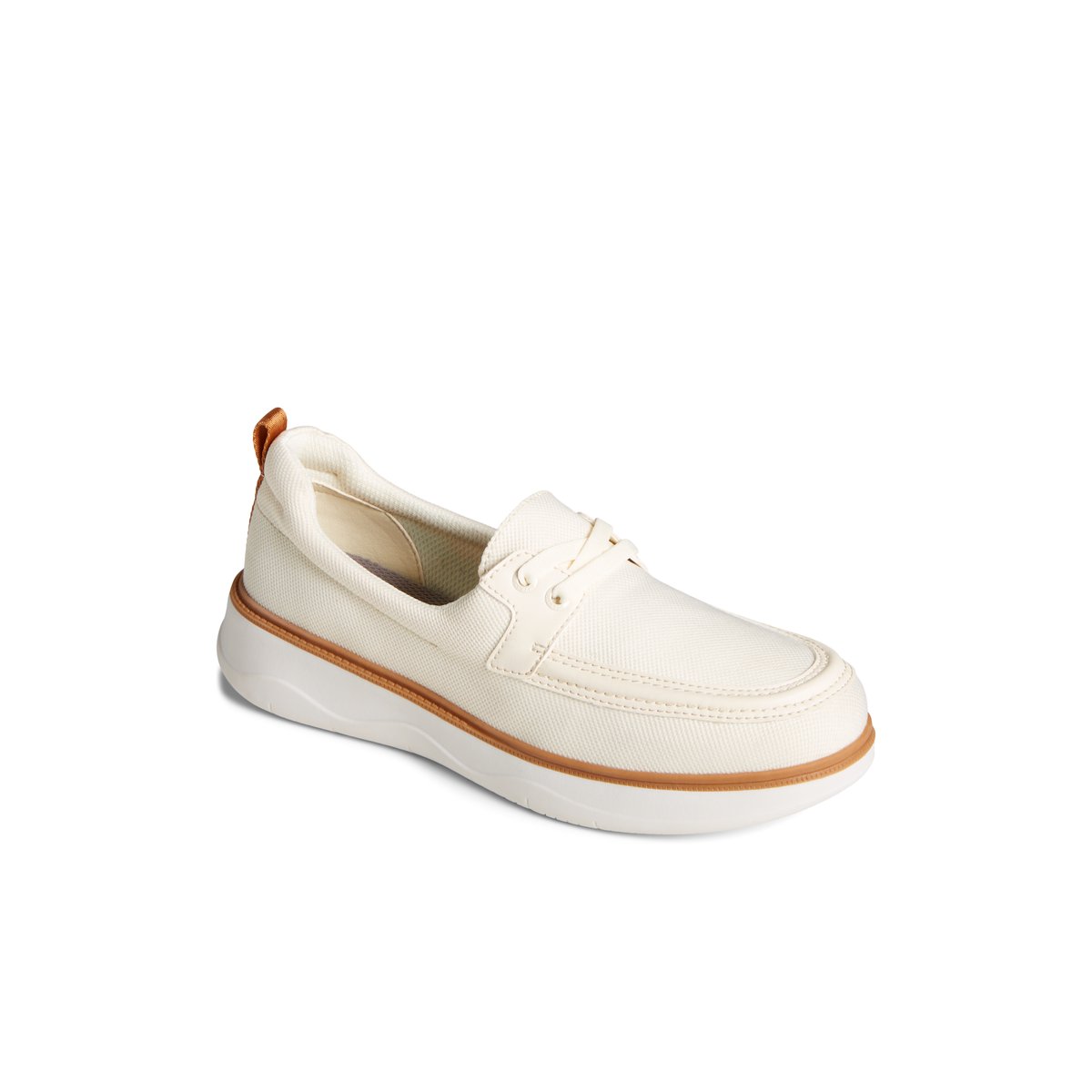 Bone Sperry Skipper Boat Shoes | 0657281-EZ