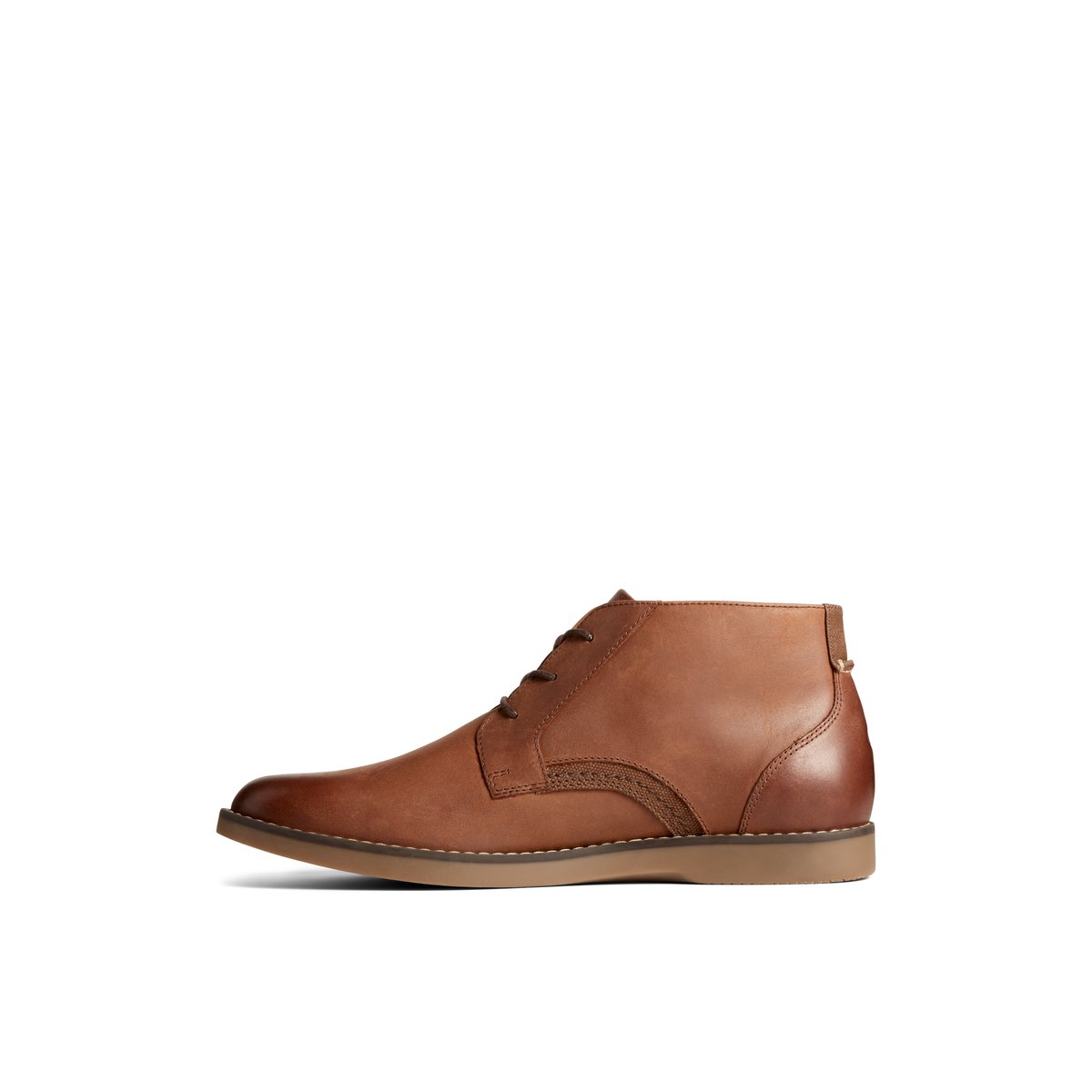 Brown Leather Smooth Sperry Newman Chukka | 1025687-TF