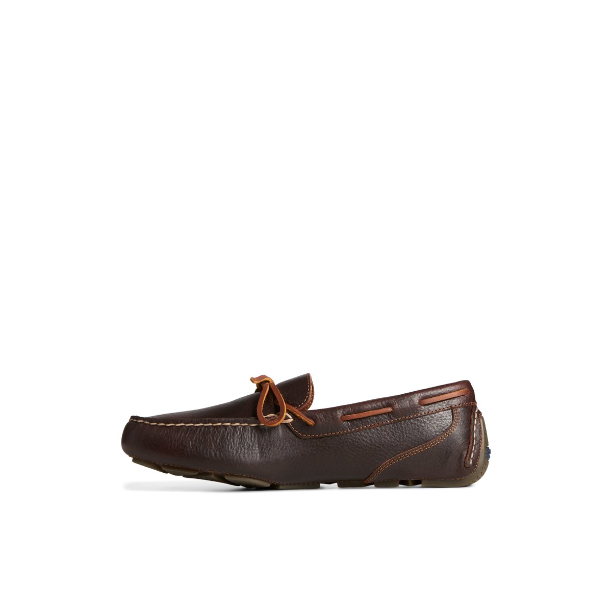 Brown Sperry Davenport Pull Up Leather 1-Eye Driver | 4315026-UK