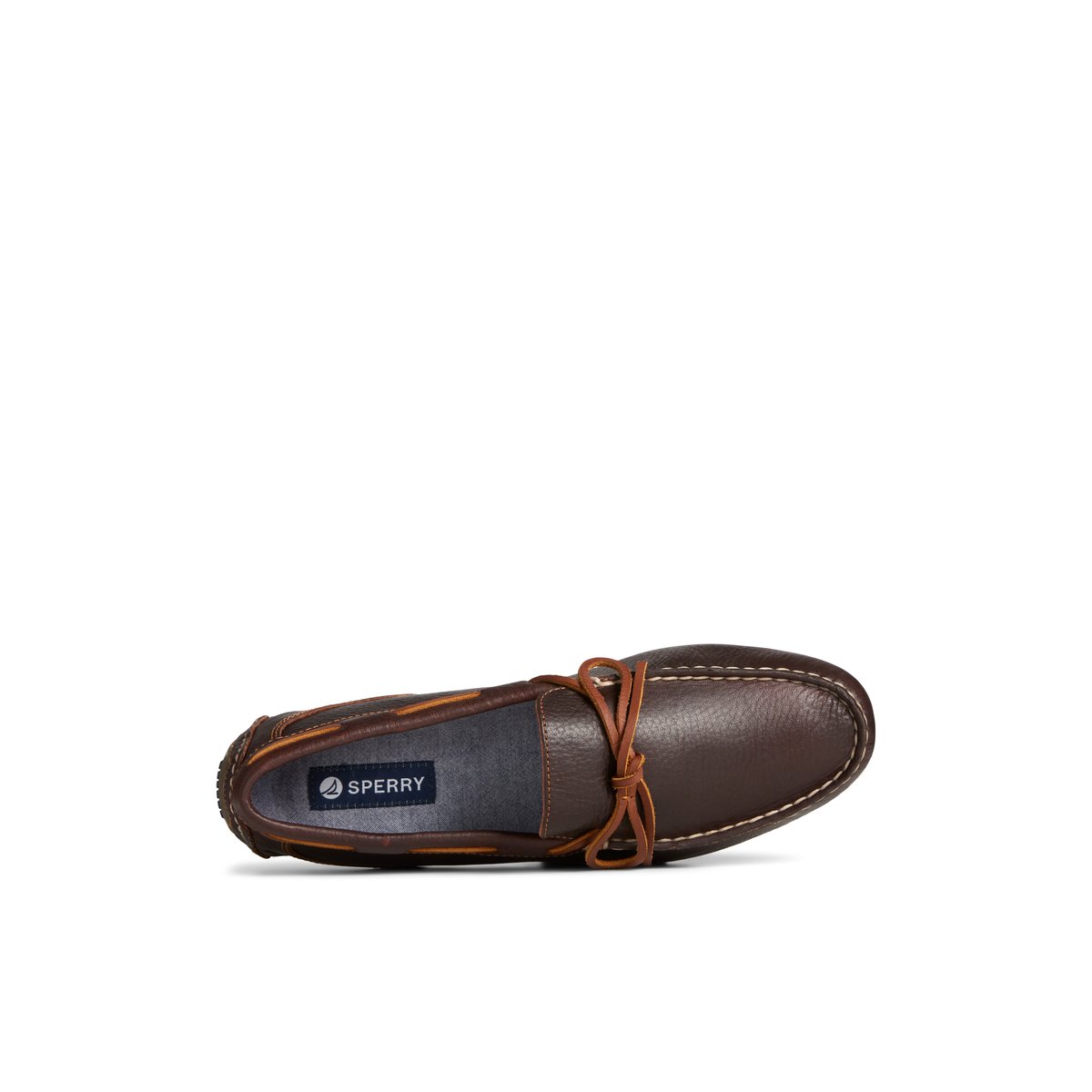 Brown Sperry Davenport Pull Up Leather 1-Eye Driver | 4315026-UK