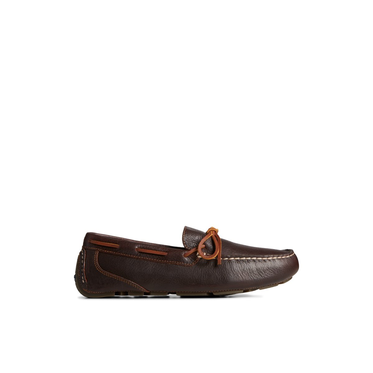 Brown Sperry Davenport Pull Up Leather 1-Eye Driver | 4315026-UK