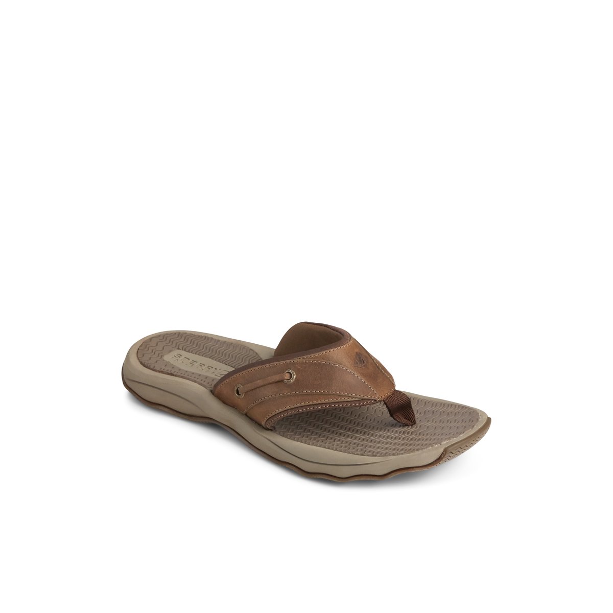 Brown Sperry Outer Banks Flip Flop | 2539780-RA