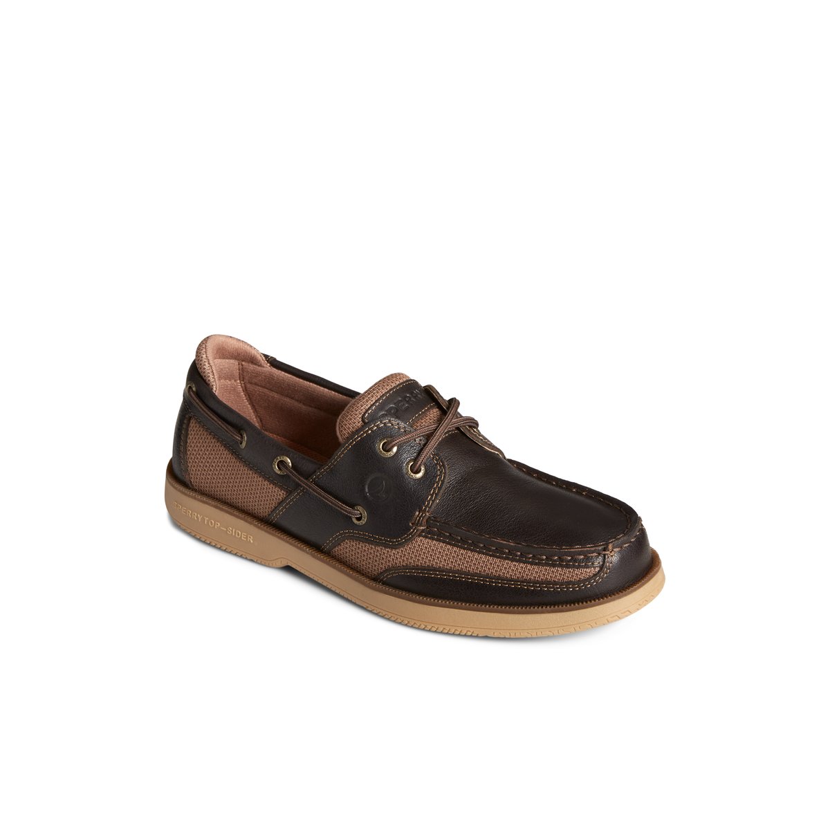 Dark Brown Sperry Surveyor 2-Eye Boat Shoes | 4056179-XN